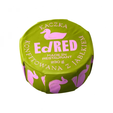Ed Red Kaczka konfiturowana z jabłkiem 230 g - Rzemieślnicze Danie Gotowe