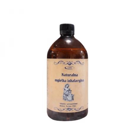 Naturalna Mgiełka Inhalacyjna Uzdrowiskowa Solanka 1000 ml ecoMED