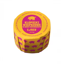 Ed Red Klopsiki wieprzowe w sosie pieczeniowym 400 g - Rzemieślnicze Danie Gotowe