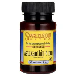 Astaksantyna Astaxanthin 4 mg (60 kaps) Swanson