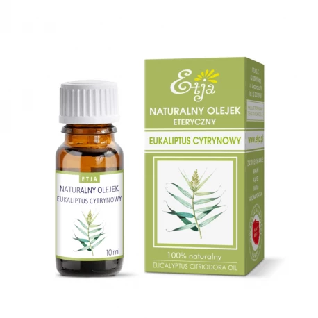 Naturalny Olejek Eteryczny Eukaliptus Cytrynowy 10ml Etja