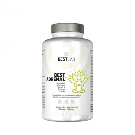 Best Adrenal Wsparcie Nadnerczy (90 kaps) BestLab