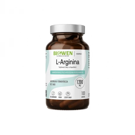 L-Arginina 1200 mg (100 kaps) Biowen