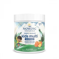 Zero Sugar Kids Multi Gummies Multiwitaminy Żelki dla Dzieci (120 żelków) Nordic Naturals