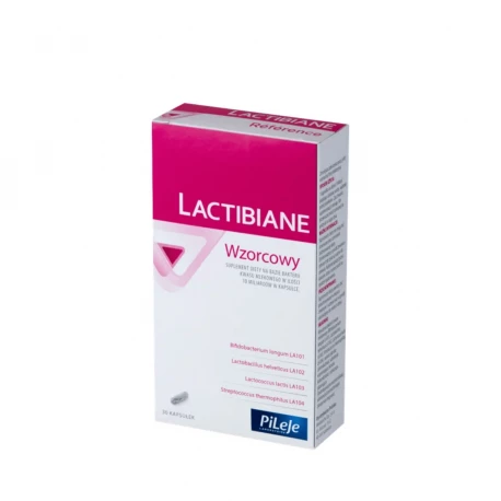 Lactibiane Wzorcowy Wsparcie Flory Jelitowej Probiotyk (30 kaps) Pileje
