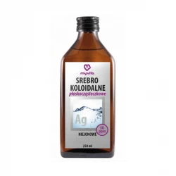 Srebro Koloidalne Płaskocząsteczkowe Niejonowe Ag 50 ppm Spray 250 ml MyVita
