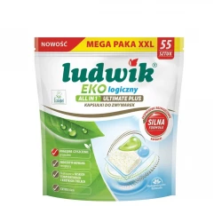 Kapsułki do zmywarki All in One Ultimate Plus (55 szt.) - Ludwik Ekologiczny
