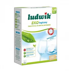 Tabletki do zmywarki All in One Biodegradowalne (120 szt.) - Ludwik Ekologiczny