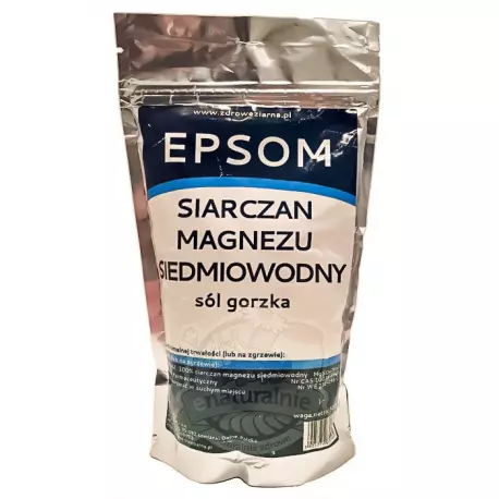 Siarczan Magnezu SIiedmiowodny Sól Gorzka EPSOM 500g