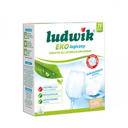 Tabletki do zmywarki All in One Biodegradowalne (75 szt.) - Ludwik Ekologiczny