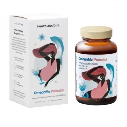 OmegaMe Prenatal Kwasy Tłuszczowe Omega-3 DHA + EPA + Witamina D3 (120 kaps) Health Labs Care