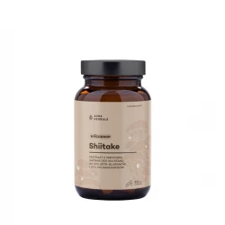 Shiitake - Ekstrakt z Owocnika Twardnik Japoński DER 30:1 500 mg Mycodrop (60 kaps) Aura Herbals