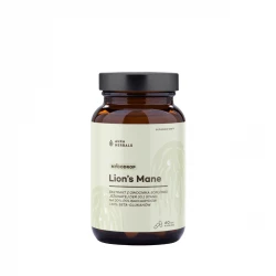 Lion's Mane - Ekstrakt z Owocnika Soplówka Jeżowata DER 30:1 500 mg Mycodrop (60 kaps) Aura Herbals