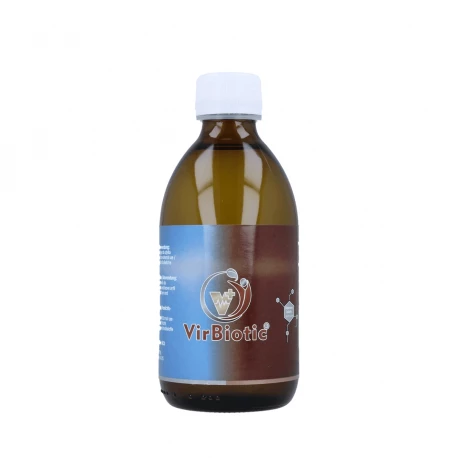 VirBiotic Silver + Cu Niejonowy Płaski Krystalit Srebro Miedź 2w1 300 ml Vitacolloids