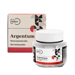 Argentum Płyn do Czyszczenia Srebra Złota i Miedzi Pojemnik z Koszyczkiem 210 ml Duber