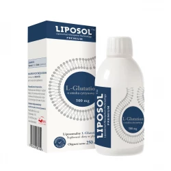 L-Glutation o Smaku Cytrynowym 500 mg Liposomalny 250 ml Liposol