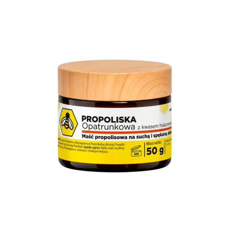PROPOLISKA Maść Propolisowa Opatrunkowa z Kwasem Hialuronowym 50 g API Effect