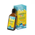 OMEGA 3 KIDS Trójglicerydy TG 1600 mg EPA DHA (Niski Totox) Smak Cytrynowy 200 ml MyVita