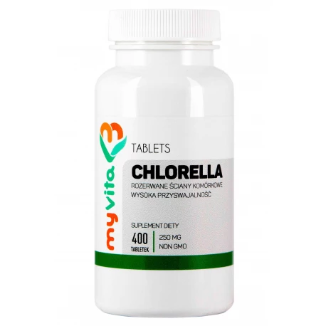 Chlorella Vulgaris 250 mg (400 tab) MyVita