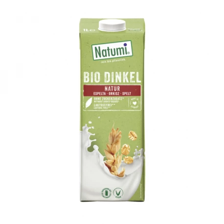 Napój Orkiszowy Naturalny BIO UHT Bez laktozy Bez Dodatków Cukru VEGE 1000 ml Natumi