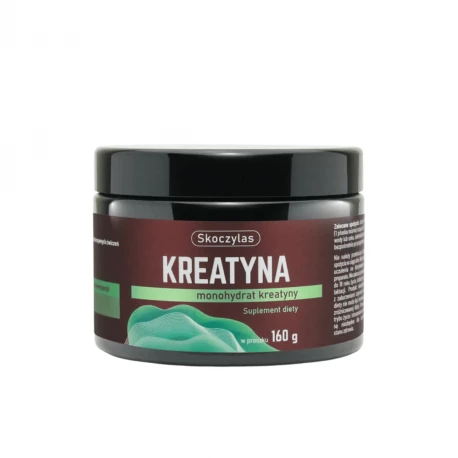 Kreatyna Monohydrat Proszek 160 g Skoczylas