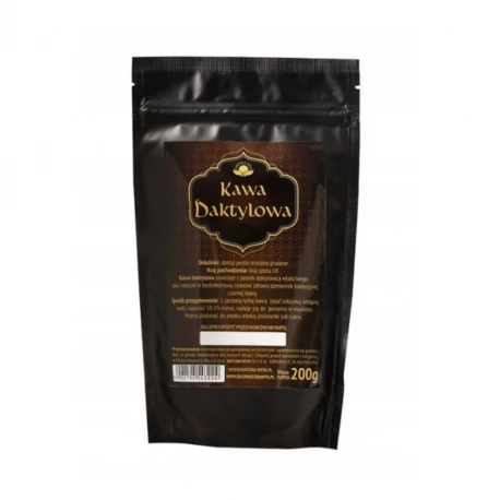 Kawa Daktylowa Bezkofeinowa z Daktyli Naturalna 200 g Natura Wita