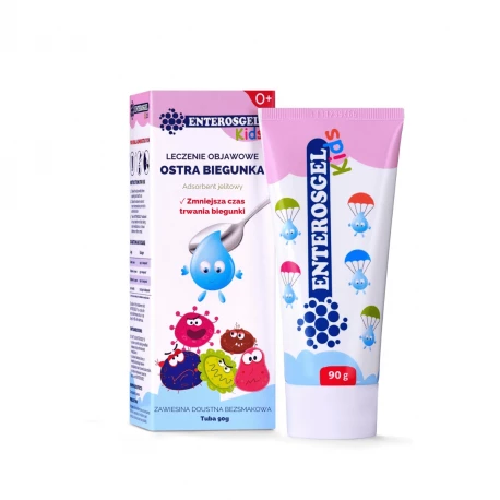 Enterosgel Kids Zawiesina Doustna Bezsmakowa Tuba 90g