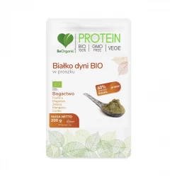 Białko Dyni Bio 60% Protein Proszek 200 g BeOrganic