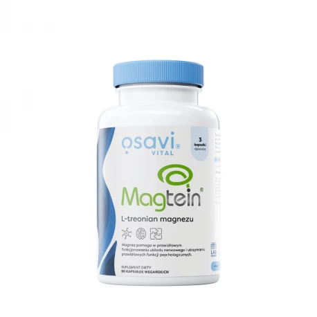 L-Treonian Magnezu Magtein 2000 mg Pamięć Koncentracja (90 kaps) Osavi