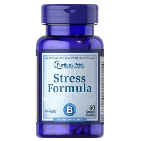 Stres Formuła Wit. B E Niacyna Nerwy (60tab) PURITAN'S PRIDE
