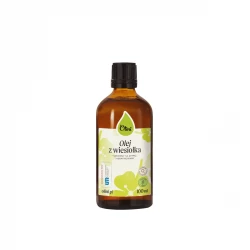 Olej z Wiesiołka Tłoczony na Zimno Nierafinowany Omega 6 GLA 100 ml Olini