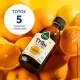 Tran o Smaku Pomarańczowym - Olej z Wątroby Dorsza Omega 3 Trójglicerydy DHA EPA Witamina D3 A 100 ml Olini