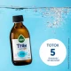 Tran KIDS dla dzieci - Olej z Wątroby Dorsza Omega 3 Trójglicerydy DHA EPA Witamina D3 A 100 ml Olini