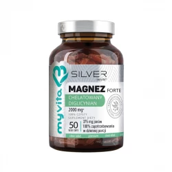Magnez Chelatowany Forte 2000 mg - Diglicynian Magnezu + B6 P5P (50 kaps) MyVita