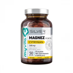 Magnez Cytrynian Forte 2600 mg - Cytrynian Magnezu + B6 P5P (50 kaps) MyVita