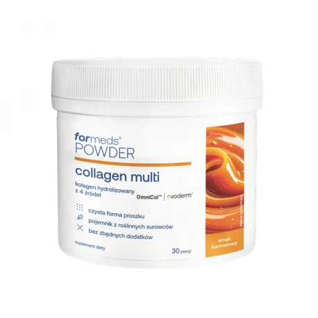 Kolagen do Picia Hydrolizowany 4 Źródła Karmel Proszek 210 g POWDER formeds