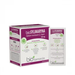 Sylimaryna BIO 105 mg Ostropest Plamisty Organiczny (28 sasz) Biofarmacja