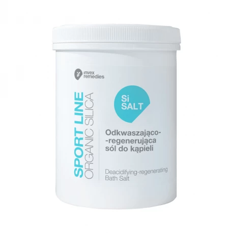 Sól Do Kąpieli Odkwaszająco-Regenerująca SiSALT SPORT LINE 1500 g Invex Remedies