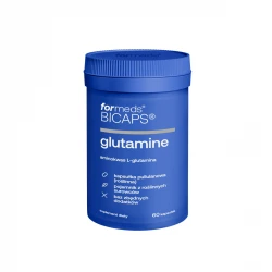 BICAPS Glutamine Aminokwas L-Glutamina Mięśnie (60 kaps) ForMeds