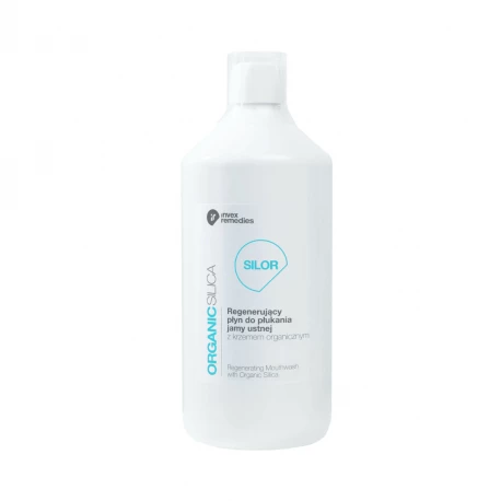Regenerujący Płyn do Płukania Jamy Ustnej SILOR Krzem Organiczny 1000 ml Invex Remedies