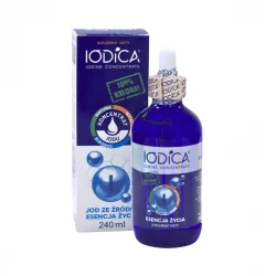 Koncentrat Jodu 100% Natural Krople w Płynie 240 ml IODICA