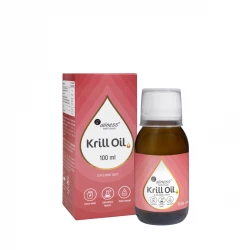 Krill Oil Omega 3 Olej z Kryla z Astaksantyną Płyn 100 ml Aliness