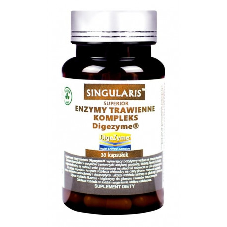 Enzymy Trawienne Kompleks Digezyme (30 kaps) Singularis