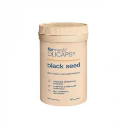 OLICAPS Black Seed Olej z Nasion Czarnuszki Siewnej Wsparcie Odporności (60 kaps) ForMeds