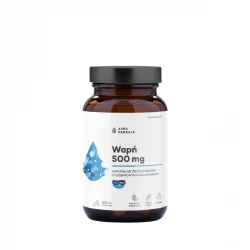 Wapń 500 mg Aquamin® TG z Czerwonych Alg Morskich (60 kaps) Aura Herbals