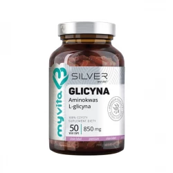 Glicyna 850 mg Aminokwas VEGE (50 kaps) Silver MyVita