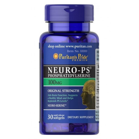 Neuro-PS (30kaps) Fosfatydyloseryna PURITAN'S PRIDE