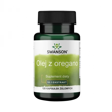 Olej z Oregano 10:1 Ekstrakt (120 kaps) Swanson