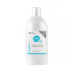 Krzem z borem i jodem SILOR+B+J ORGANIC Krzem Organiczny + Bor + Jod 1000 ml Invex Remedies