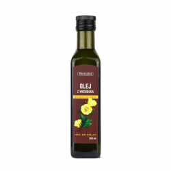 Olej z Wiesiołka Nierafinowany Tłoczony na Zimno 100% Naturalny 250 ml Skoczylas